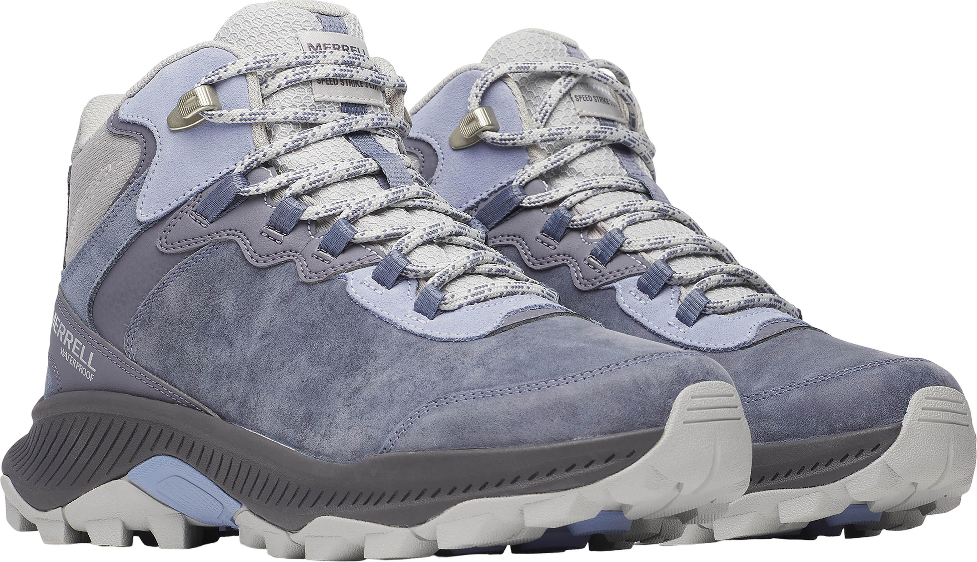Product gallery image number 2 for product Speed Strike 2 Mid Leather Waterproof Hiking Shoes - Women's
