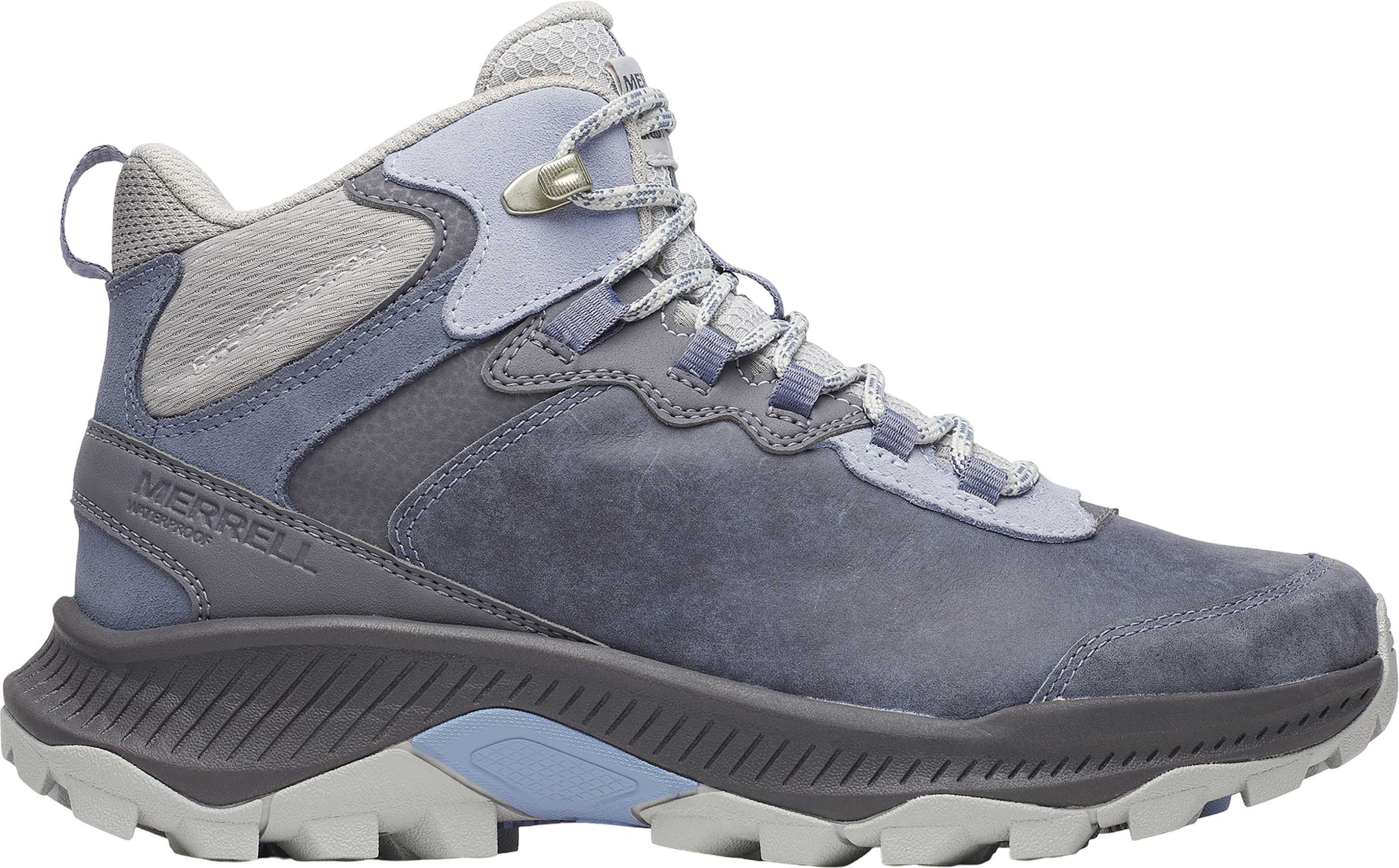 Image de produit pour Souliers de randonnée mi-hautes en cuir imperméables Speed Strike 2 - Femme