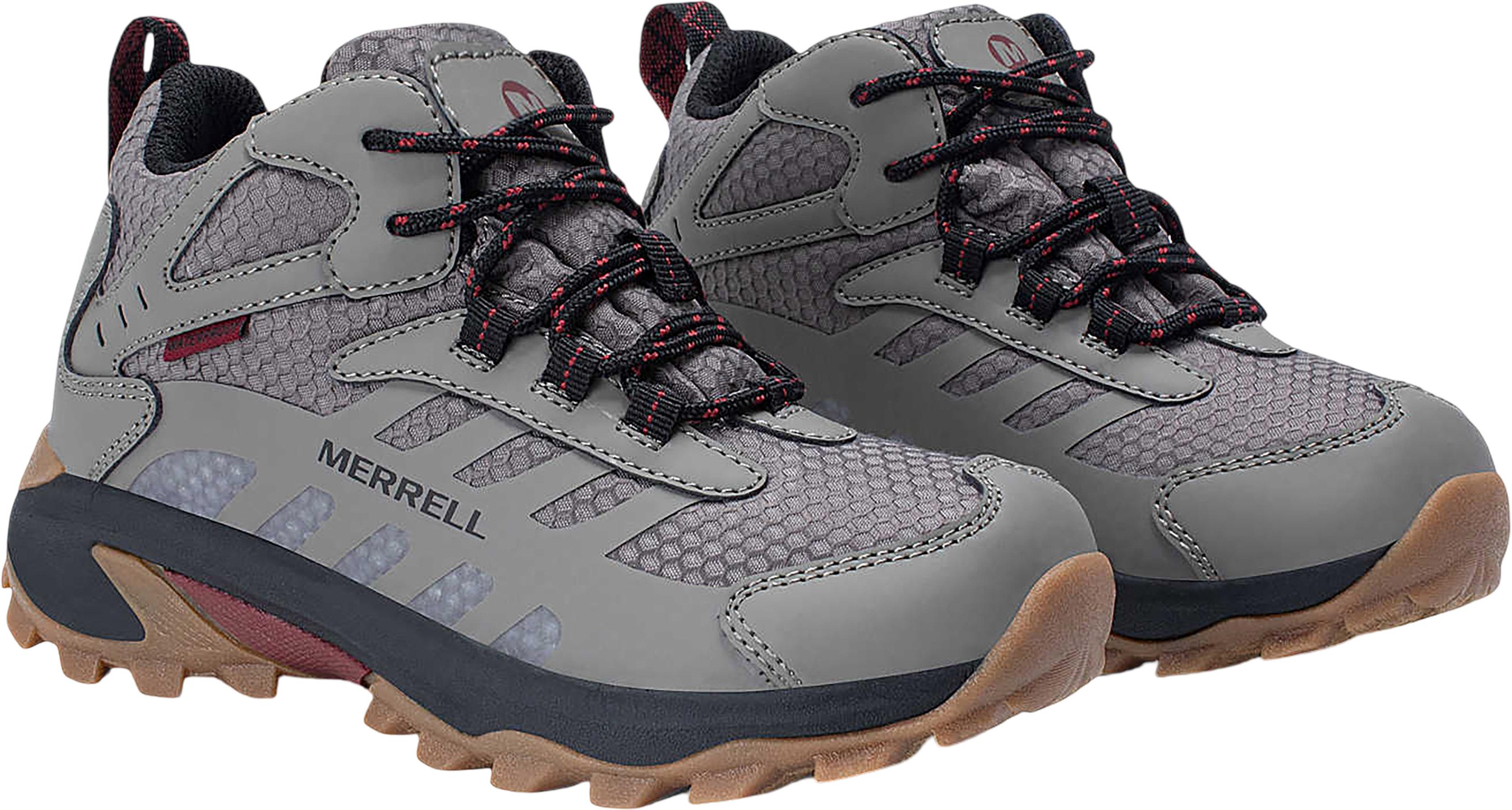Product gallery image number 4 for product Moab Speed 2 Mid Waterproof Hiking Boots - Big Kids