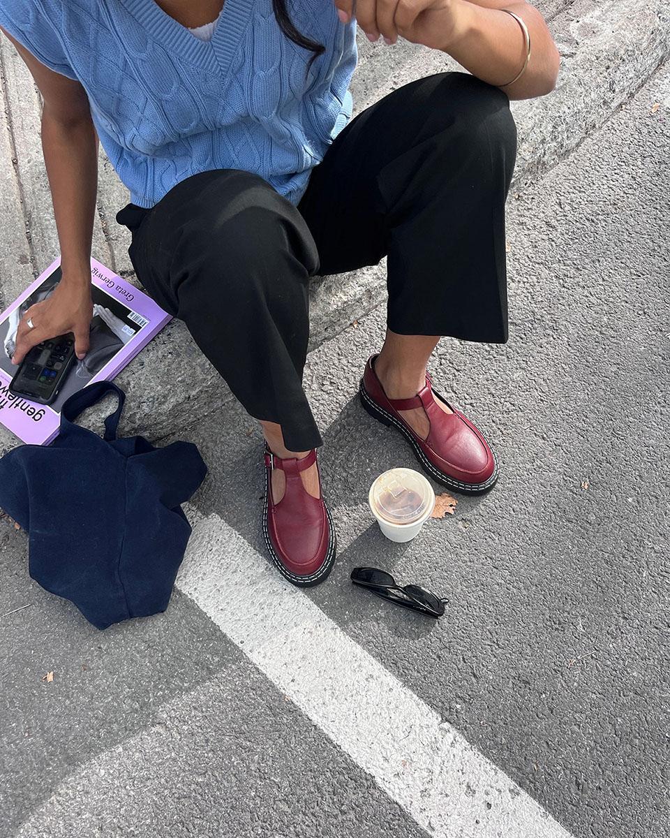 Product gallery image number 3 for product Neiva Mary Jane Leather Shoe - Women's