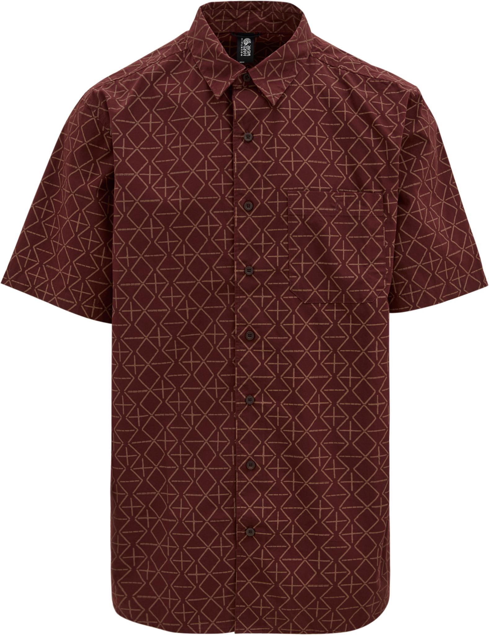 Washed Raisin Dot Geo Print