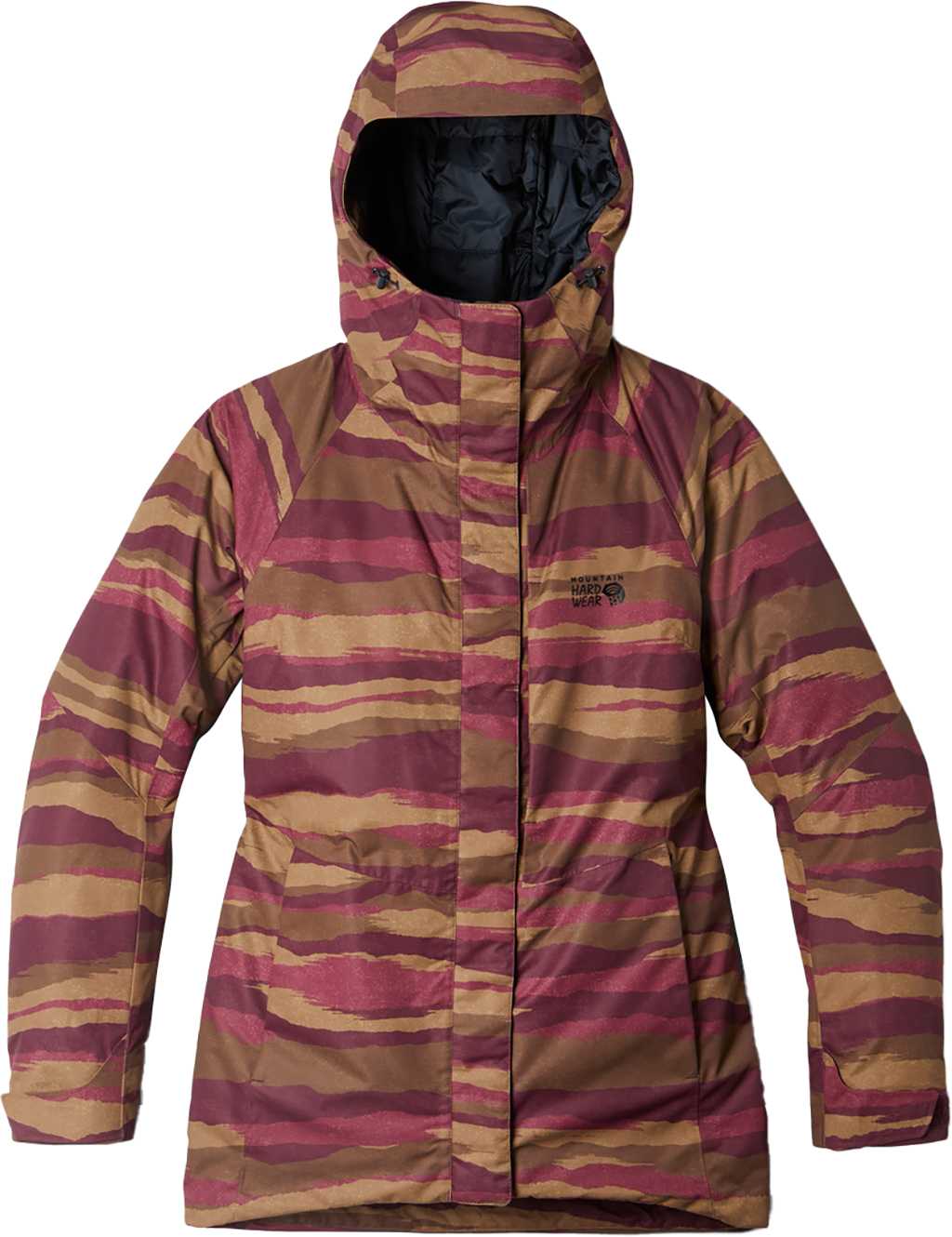 Cocoa Red Landscape Print