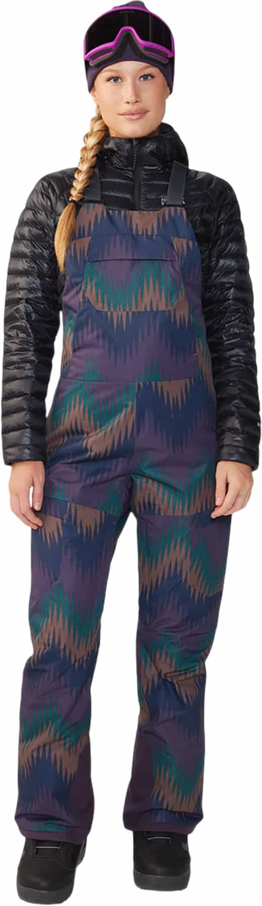 Blurple Zigzag Print