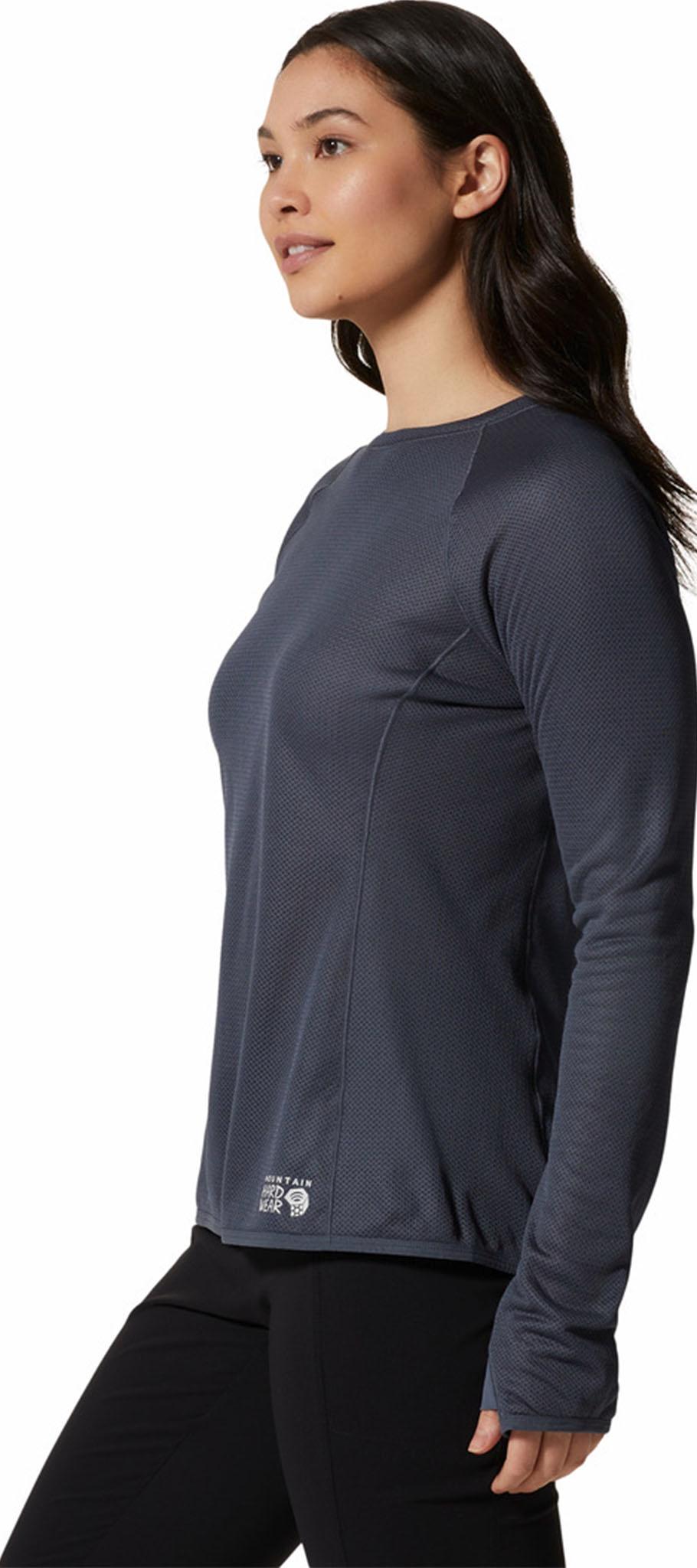 Product gallery image number 4 for product AirMesh™ Long Sleeve Crew Neck Pullover - Women's