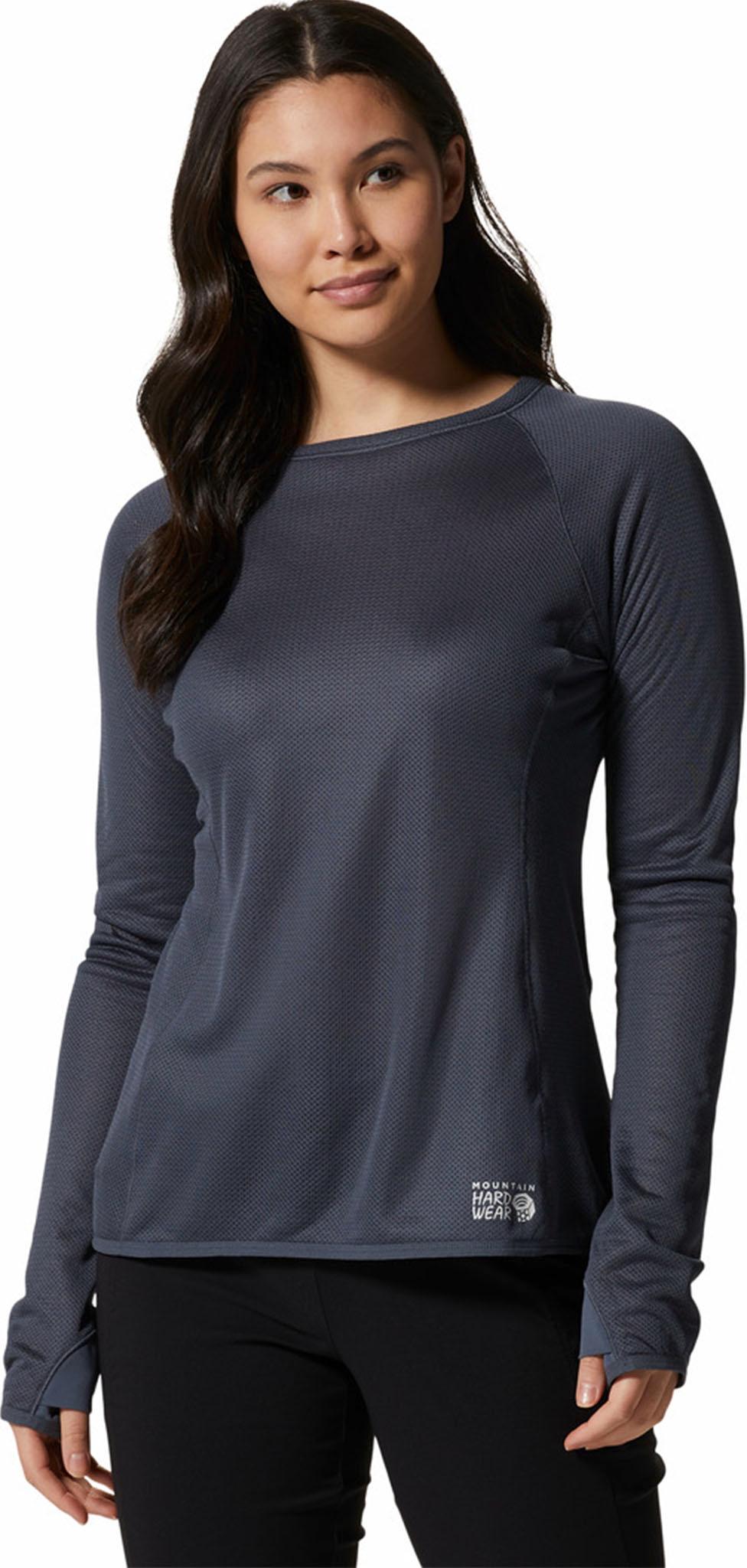 Product gallery image number 1 for product AirMesh™ Long Sleeve Crew Neck Pullover - Women's