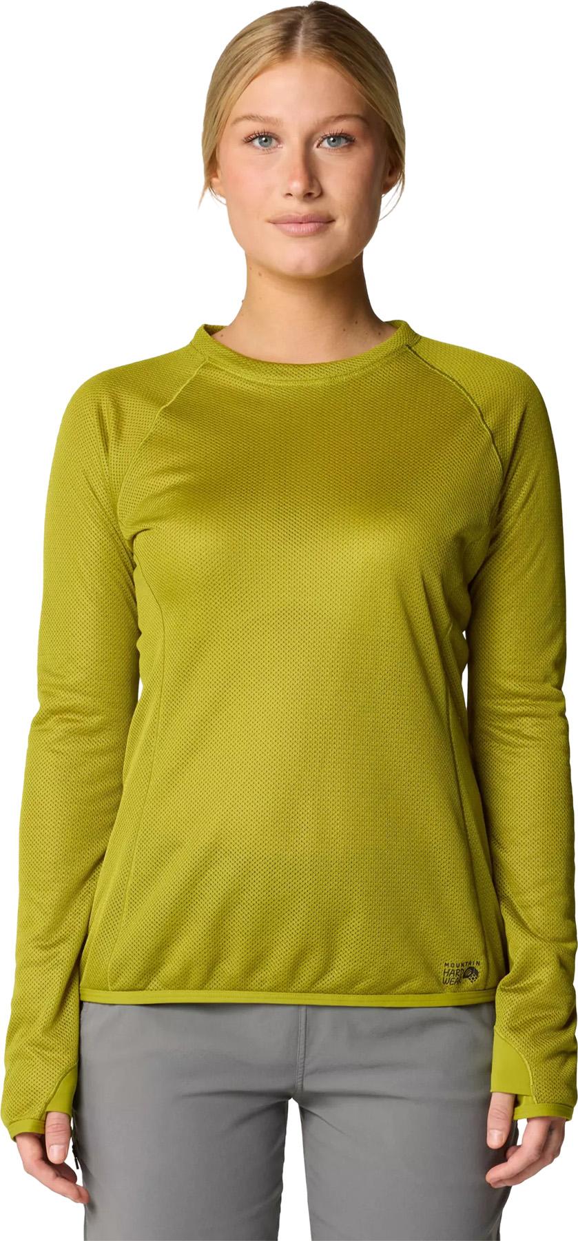 Product image for AirMesh™ Long Sleeve Crew Neck Pullover - Women's