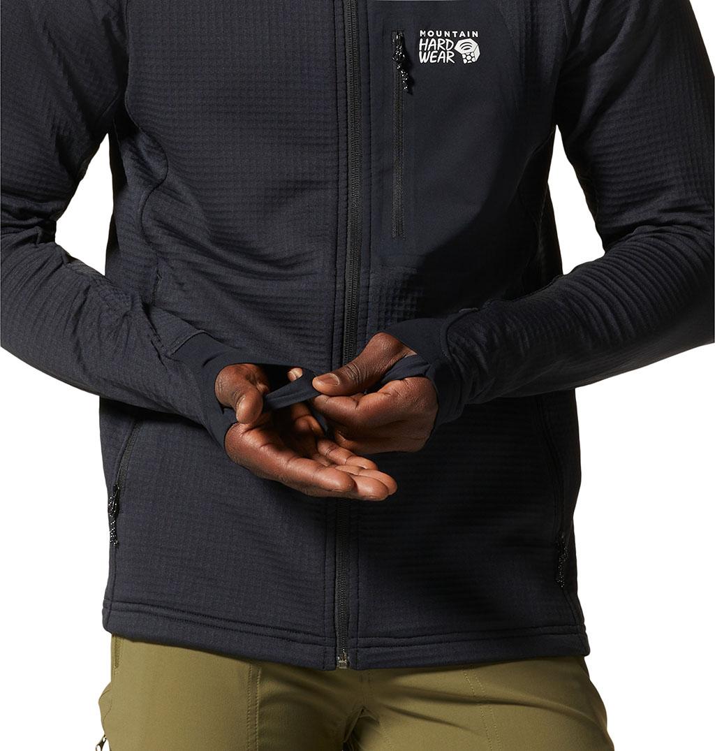 Product gallery image number 4 for product Polartec® Power Grid™ Full Zip Hoody - Men's