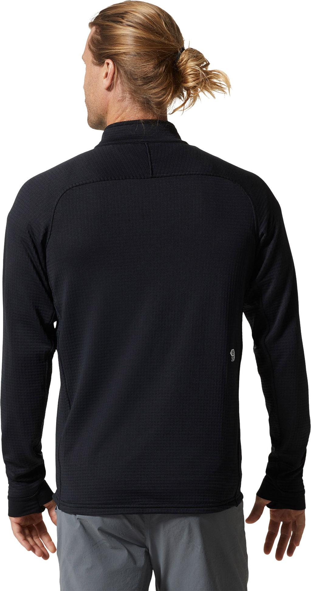 Product gallery image number 2 for product Polartec® Power Grid™ Half Zip Fleece Sweatshirt - Men's