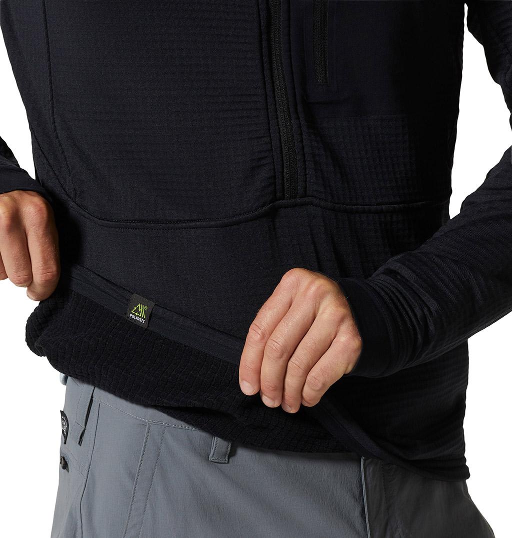 Product gallery image number 4 for product Polartec® Power Grid™ Half Zip Fleece Sweatshirt - Men's