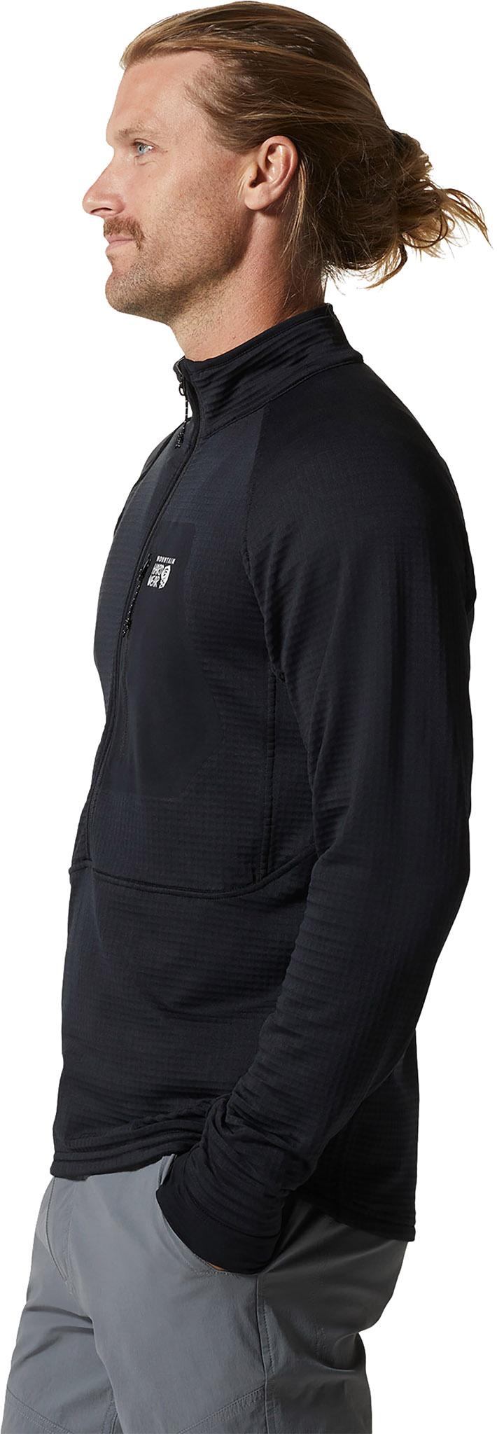 Product gallery image number 7 for product Polartec® Power Grid™ Half Zip Fleece Sweatshirt - Men's