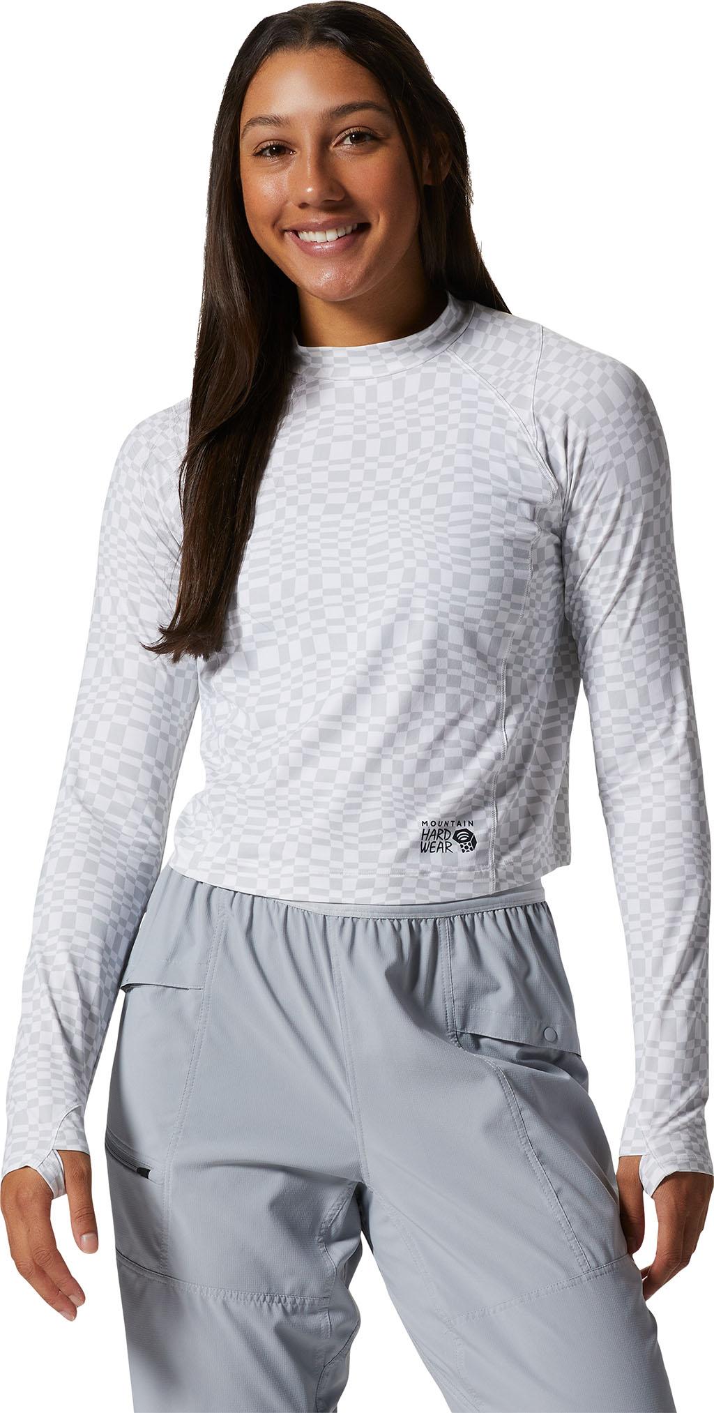 Product gallery image number 1 for product Crater Lake™ Long Sleeve Crop Top - Women's