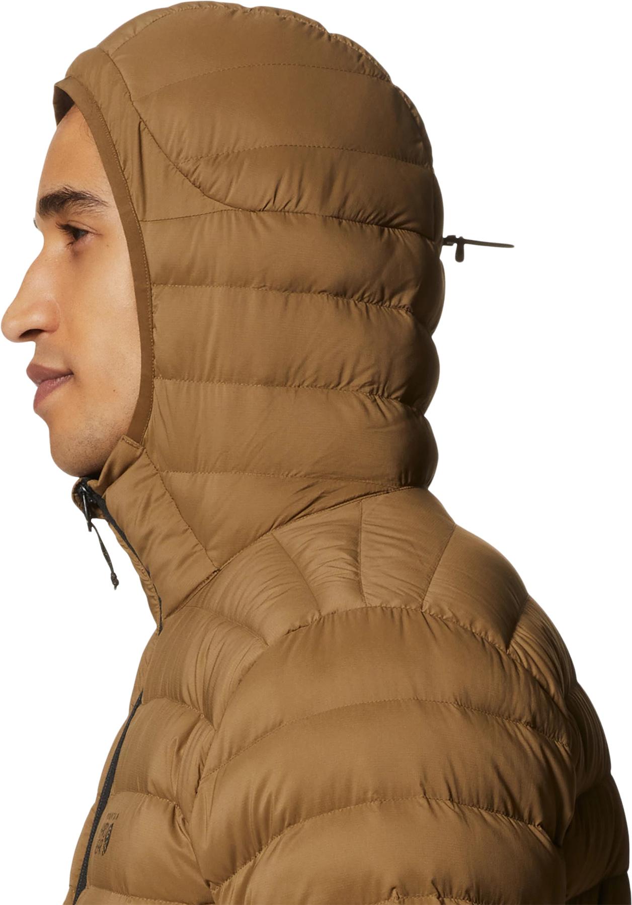 Numéro de l'image de la galerie de produits 4 pour le produit Manteau matelassé à capuchon avec fermeture éclair Deloro? - Homme