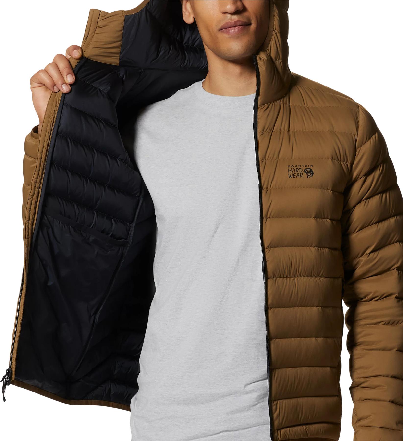 Numéro de l'image de la galerie de produits 7 pour le produit Manteau matelassé à capuchon avec fermeture éclair Deloro? - Homme