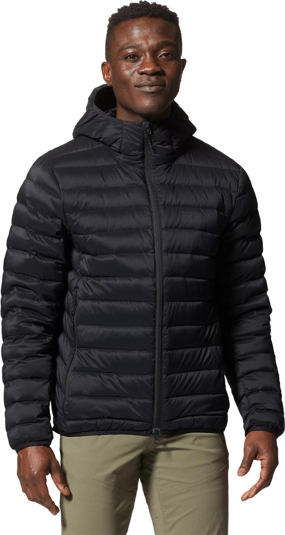 Image de produit pour Manteau matelassé à capuchon avec fermeture éclair Deloro™ - Homme
