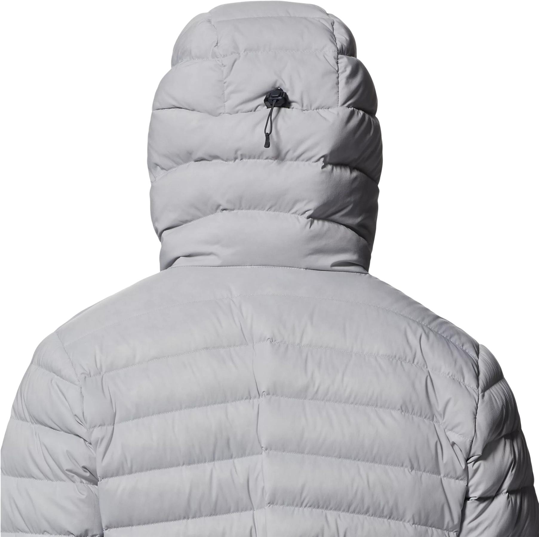 Numéro de l'image de la galerie de produits 5 pour le produit Manteau à capuchon en duvet à glissière pleine longueur Deloro - Femme