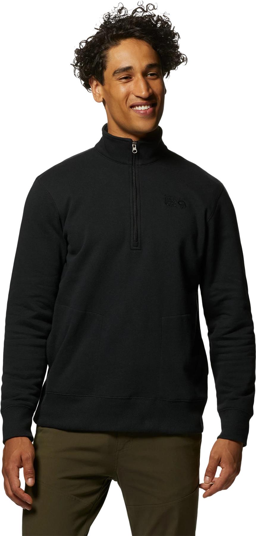 Image de produit pour Chandail à demi-glissière avec logo MHW - Homme