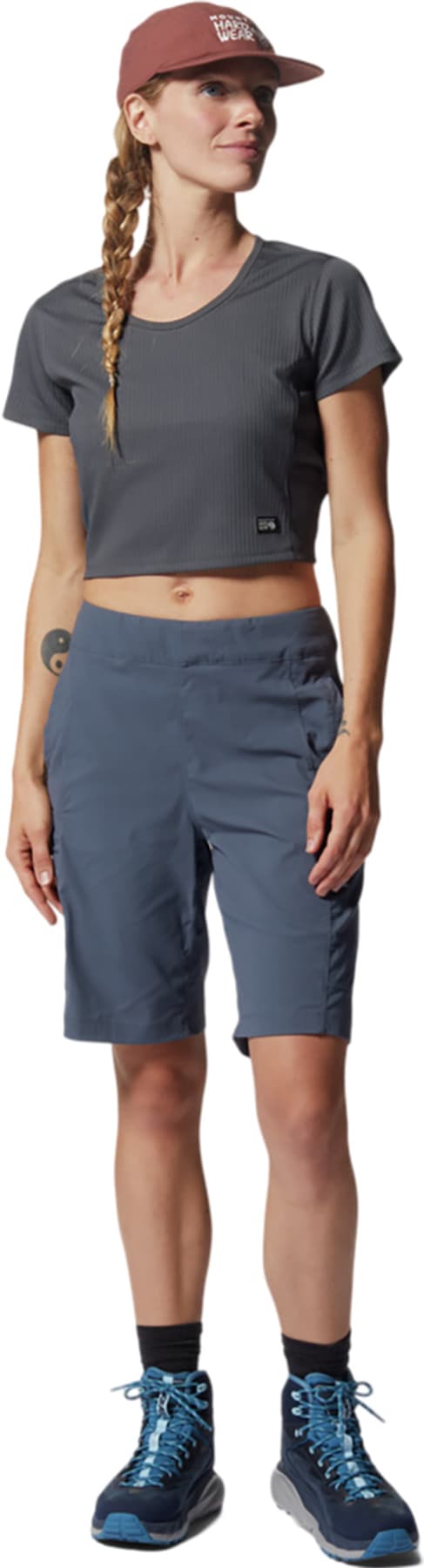Numéro de l'image de la galerie de produits 3 pour le produit Bermuda taille haute Dynama - Femme