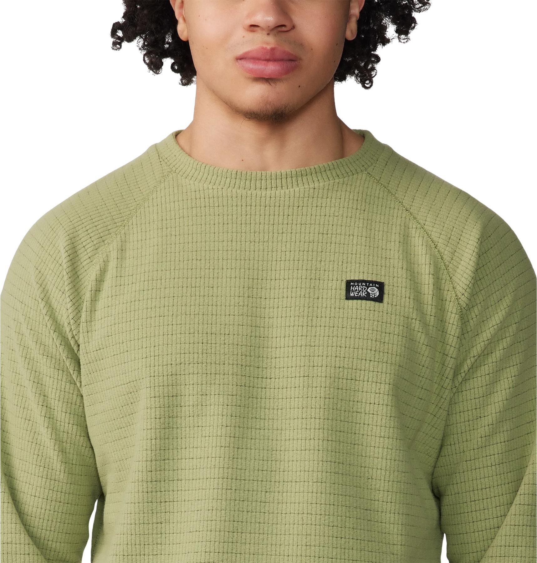 Product gallery image number 3 for product Summit Grid Long Sleeve Crew Neck T-Shirt - Men's