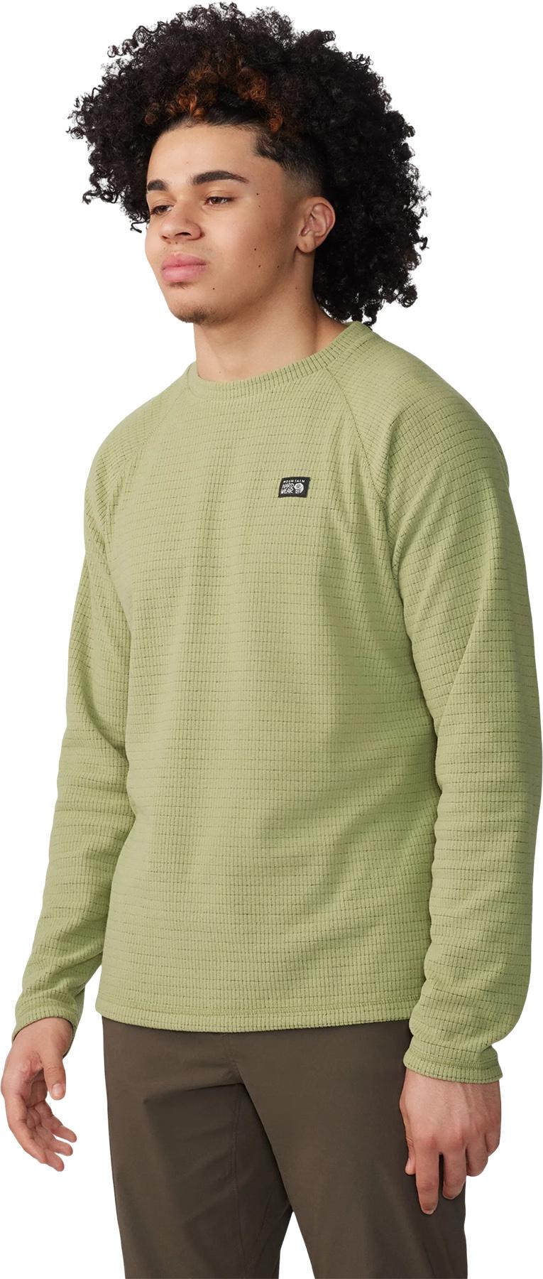 Product gallery image number 5 for product Summit Grid Long Sleeve Crew Neck T-Shirt - Men's