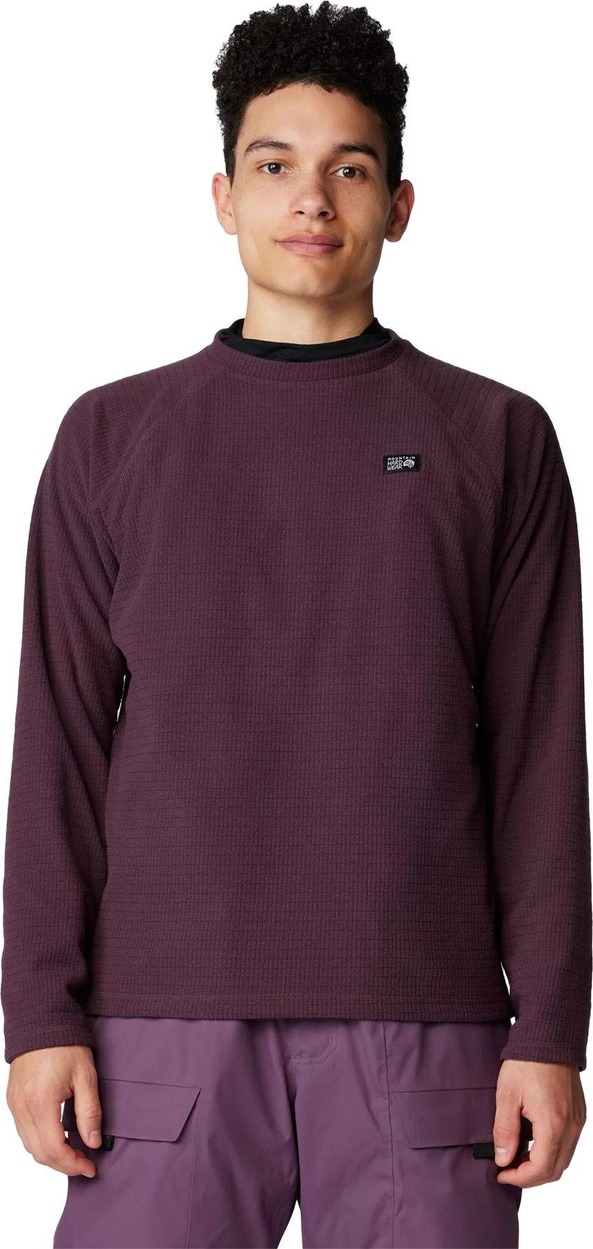 Product image for Summit Grid Long Sleeve Crew Neck T-Shirt - Men's