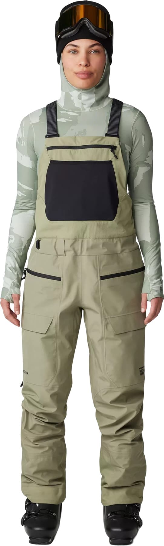 Product gallery image number 3 for product Boundary Ridge GORE-TEX Bib - Women's
