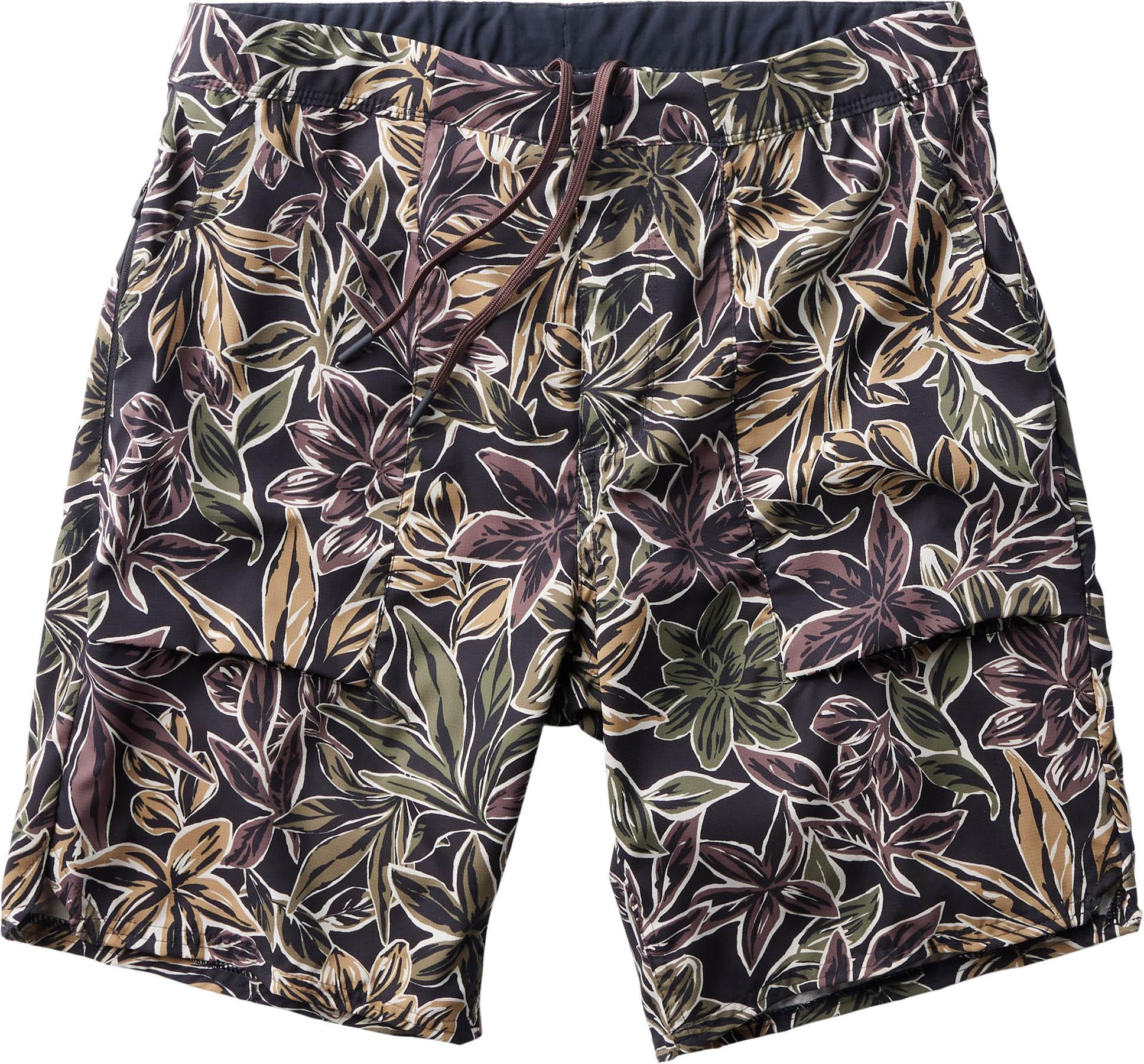 Black Floral Print