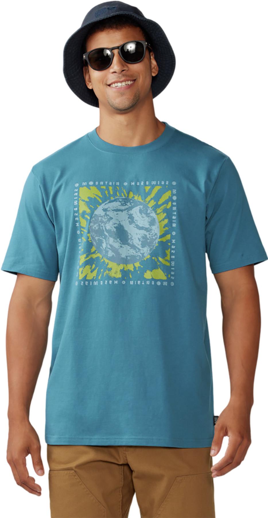 Product image for Tie Dye Earth Short Sleeve T-Shirt - Men's