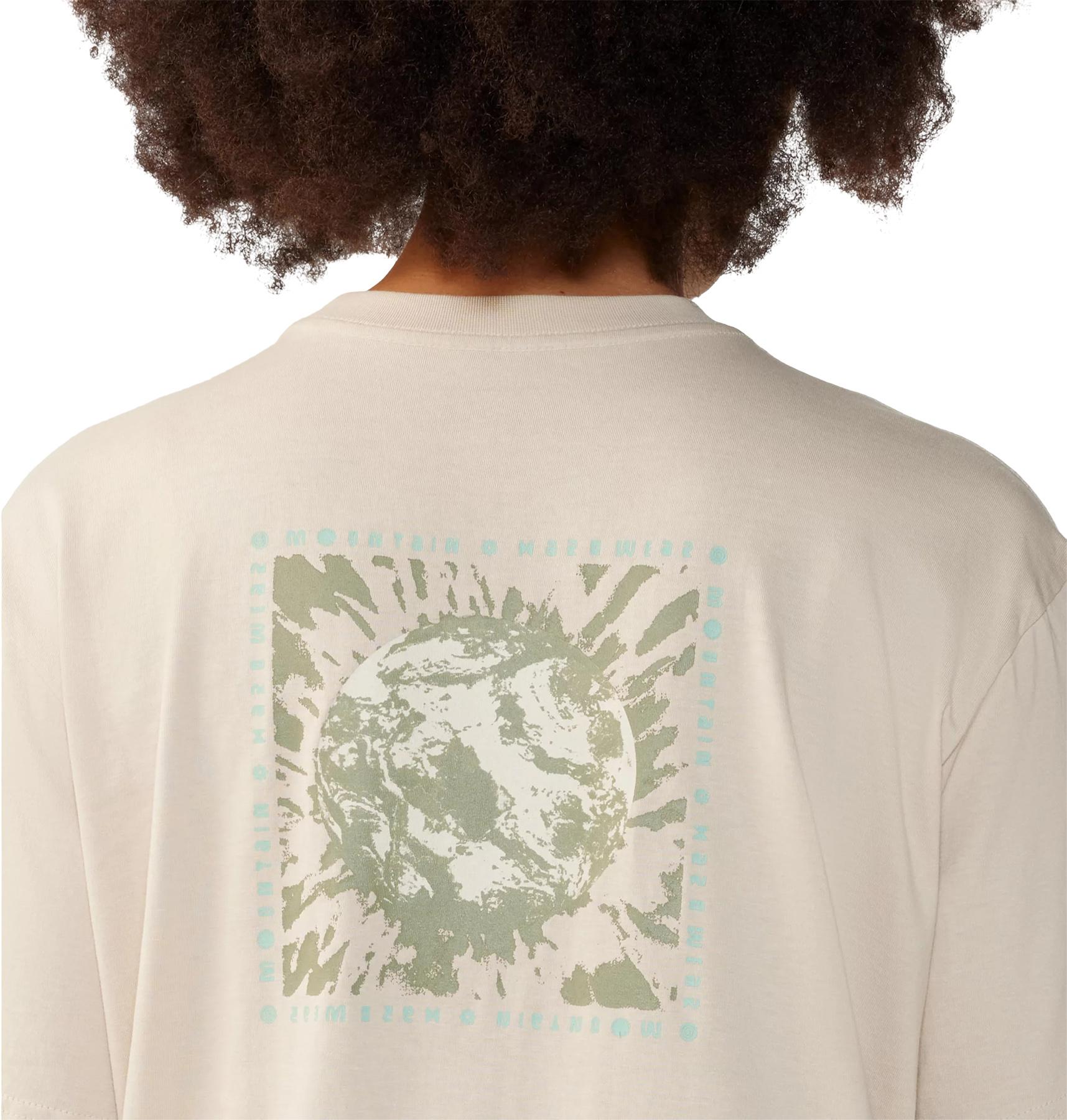 Product gallery image number 4 for product Tie Dye Earth Boxy Short Sleeve T-Shirt - Women's