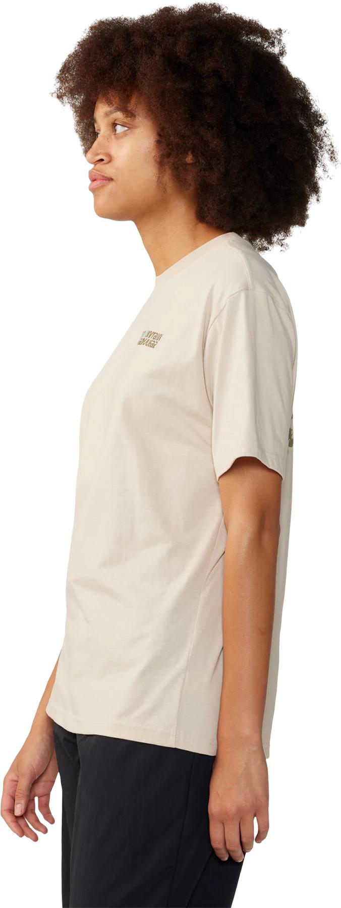 Product gallery image number 5 for product Tie Dye Earth Boxy Short Sleeve T-Shirt - Women's