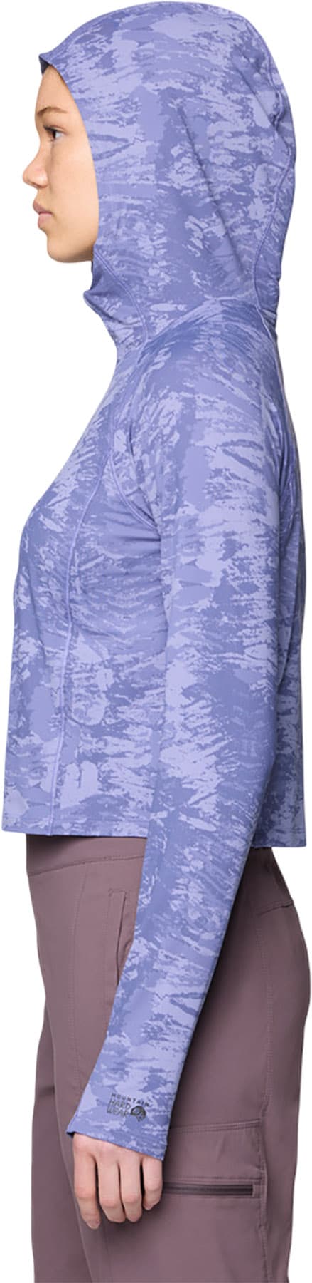 Product gallery image number 2 for product Crater Lake Crop Zip Sweatshirt - Women's