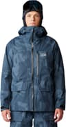 Couleur: Moon Blue Snowdrifts Print