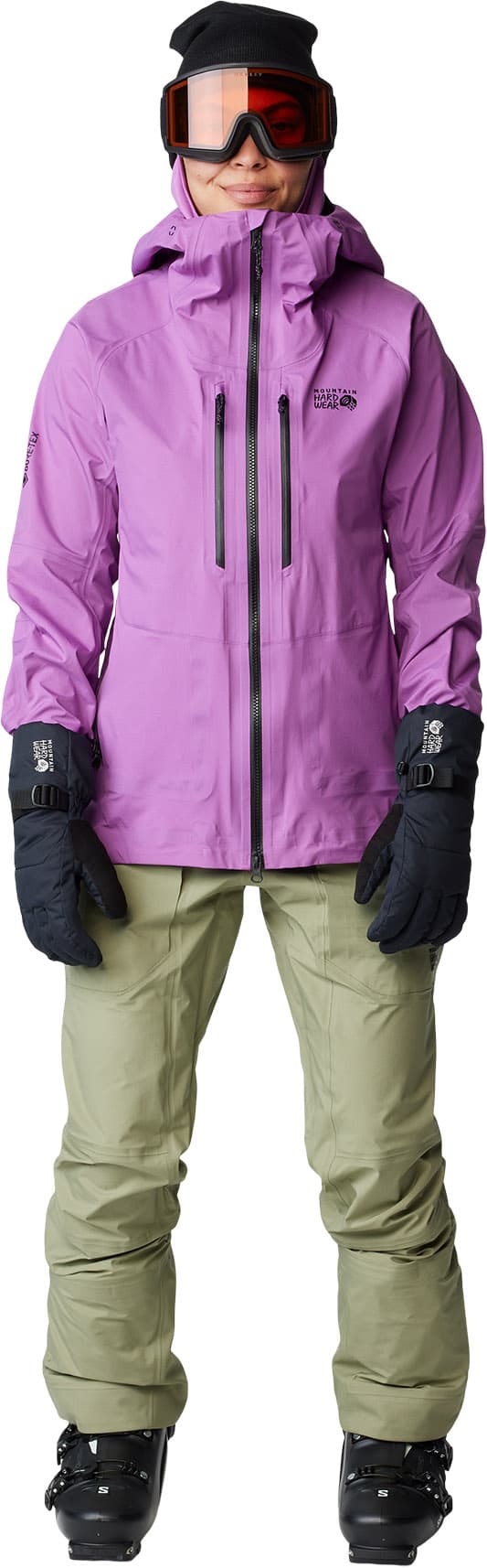 Product gallery image number 5 for product High Exposure GORE-TEX C-Knit Bib - Women's