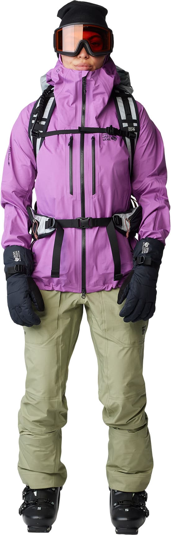 Product gallery image number 4 for product High Exposure GORE-TEX C-Knit Bib - Women's