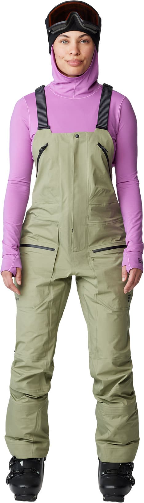 Product gallery image number 3 for product High Exposure GORE-TEX C-Knit Bib - Women's