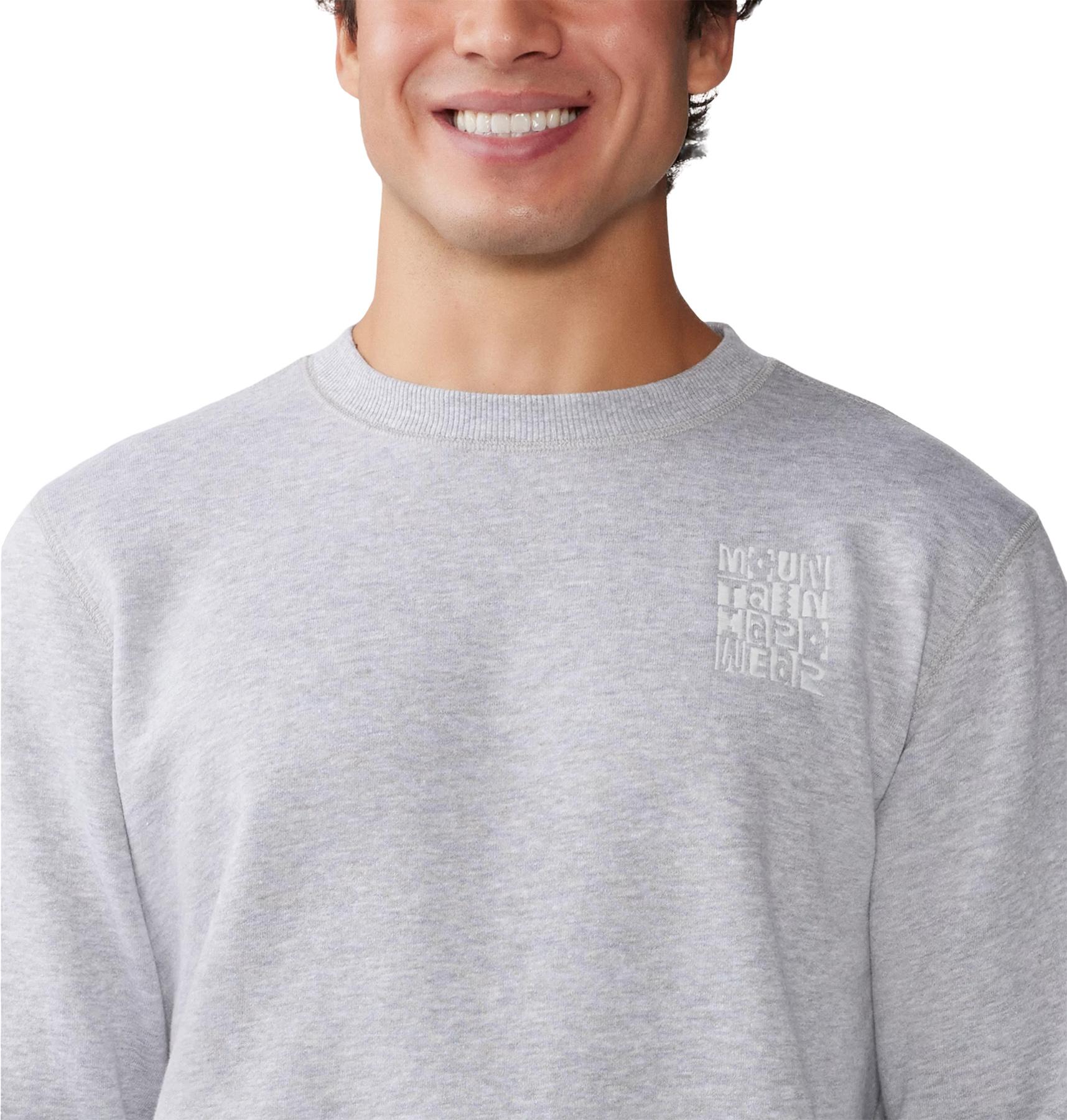 Product gallery image number 2 for product MHW Abstract Type Crew Neck Pullover - Men's
