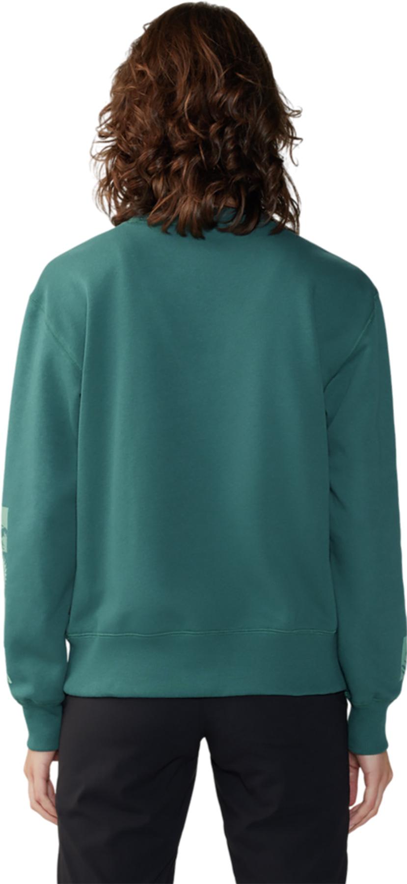 Product gallery image number 2 for product Desert Check Crew Neck Pullover - Women's