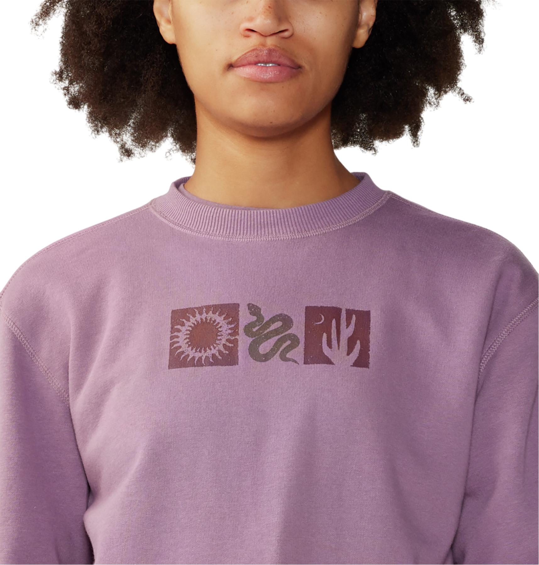 Numéro de l'image de la galerie de produits 3 pour le produit Chandail à col rond Desert Check - Femme