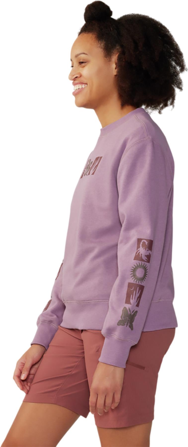 Numéro de l'image de la galerie de produits 4 pour le produit Chandail à col rond Desert Check - Femme