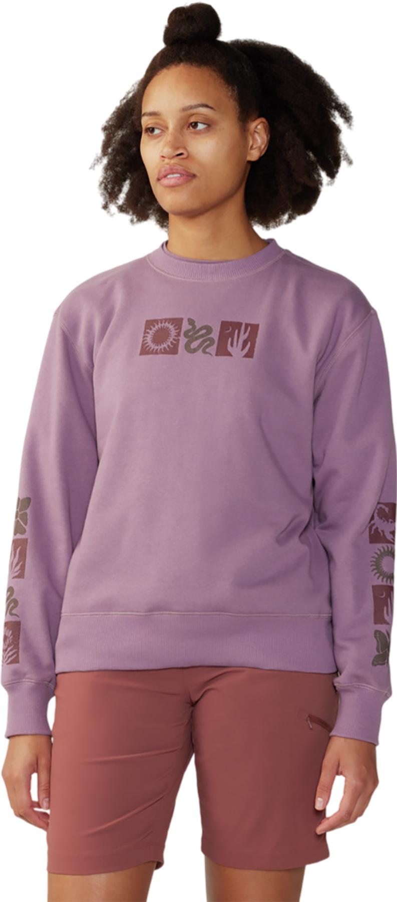 Product image for Desert Check Crew Neck Pullover - Women's