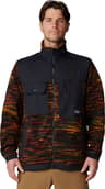 Colour: Iron Oxide Stria Print - Black
