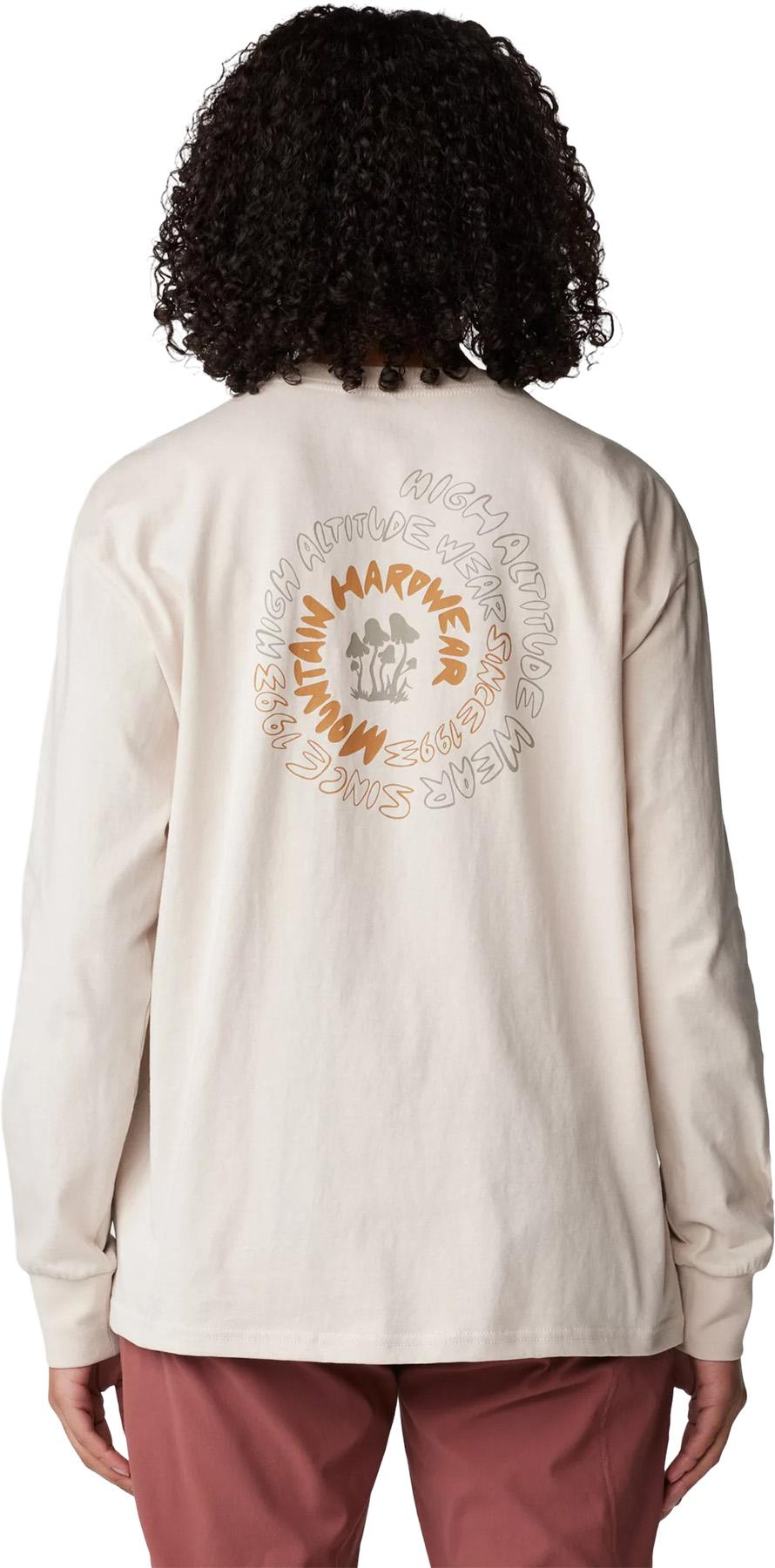 Numéro de l'image de la galerie de produits 2 pour le produit T-shirt à manches longues coupe carrée Type Swirl - Femme