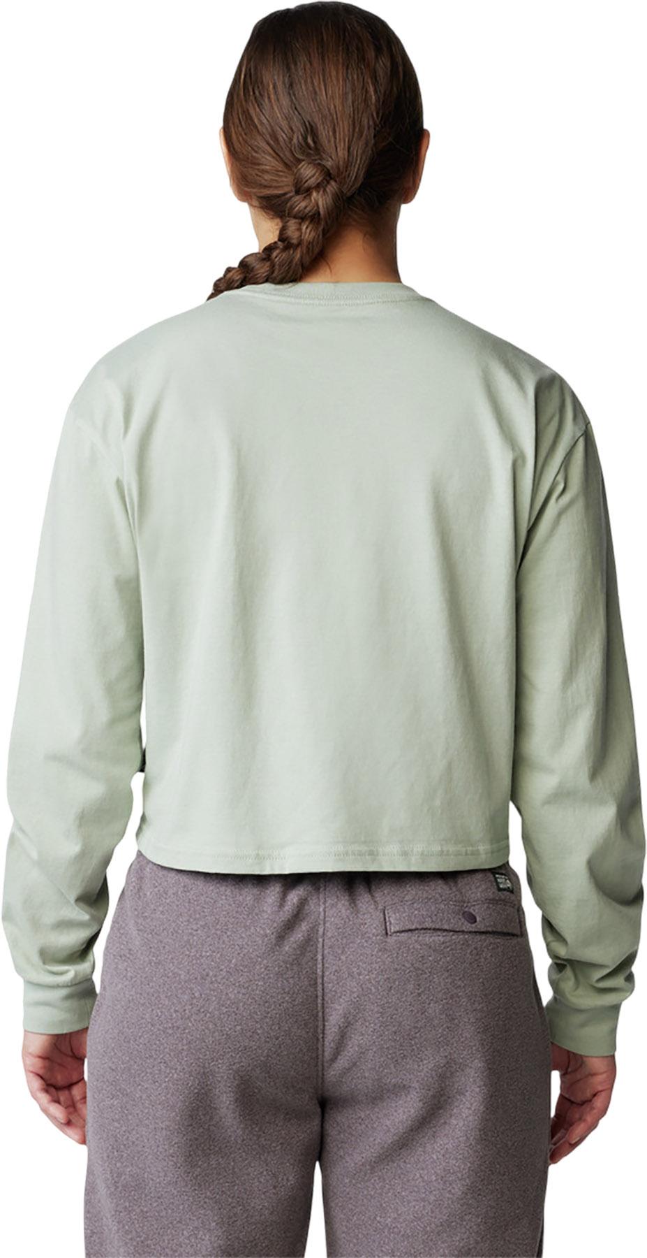Product gallery image number 3 for product Experiences Boxy Crop Long Sleeve T-Shirt - Women's