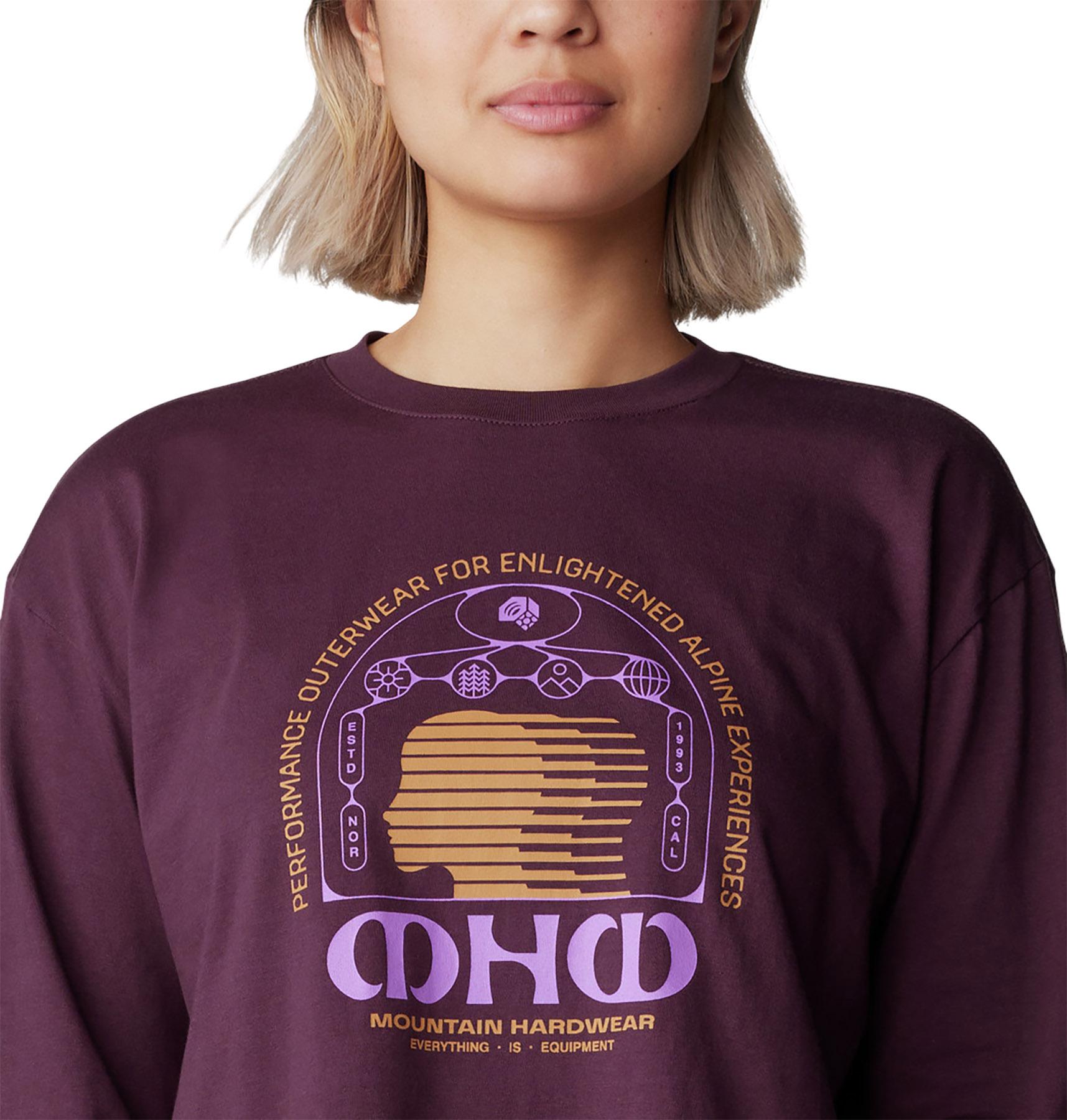 Product gallery image number 3 for product Experiences Boxy Crop Long Sleeve T-Shirt - Women's