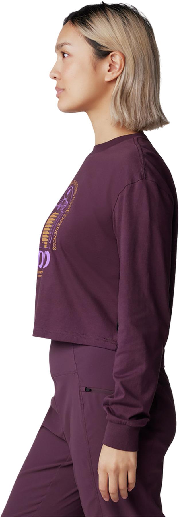 Product gallery image number 5 for product Experiences Boxy Crop Long Sleeve T-Shirt - Women's