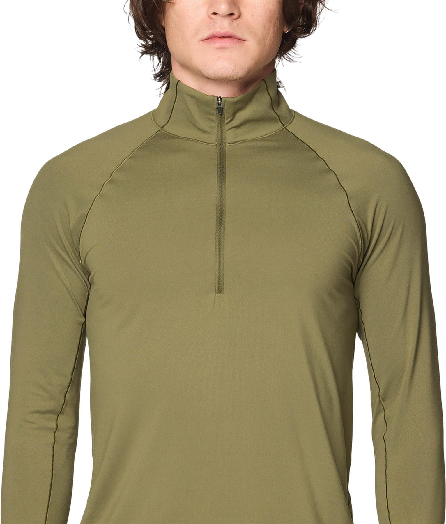 Product gallery image number 3 for product Butter Up Long Sleeve Half Zip Base Layer Top - Men's
