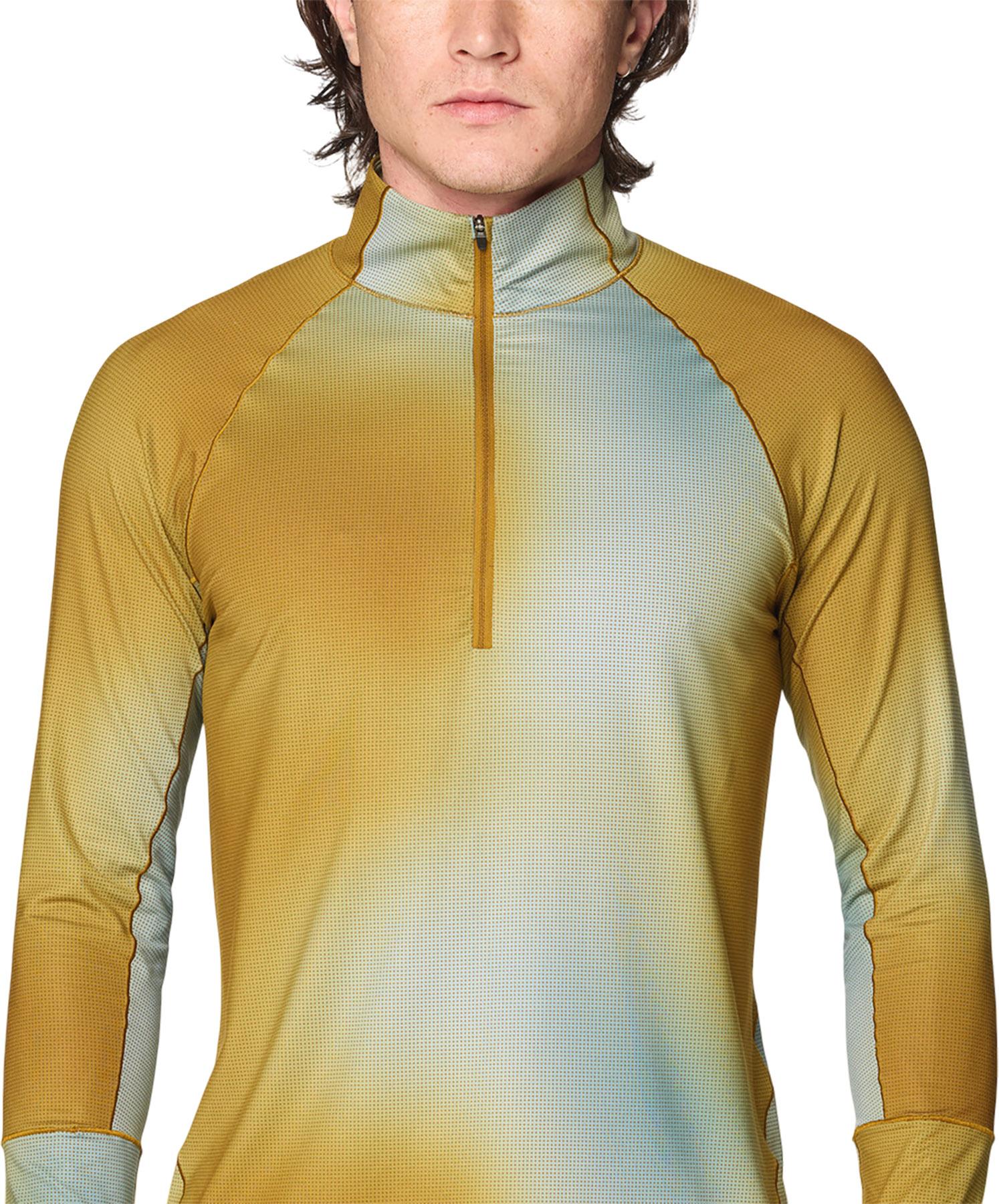 Product gallery image number 4 for product Butter Up Long Sleeve Half Zip Base Layer Top - Men's