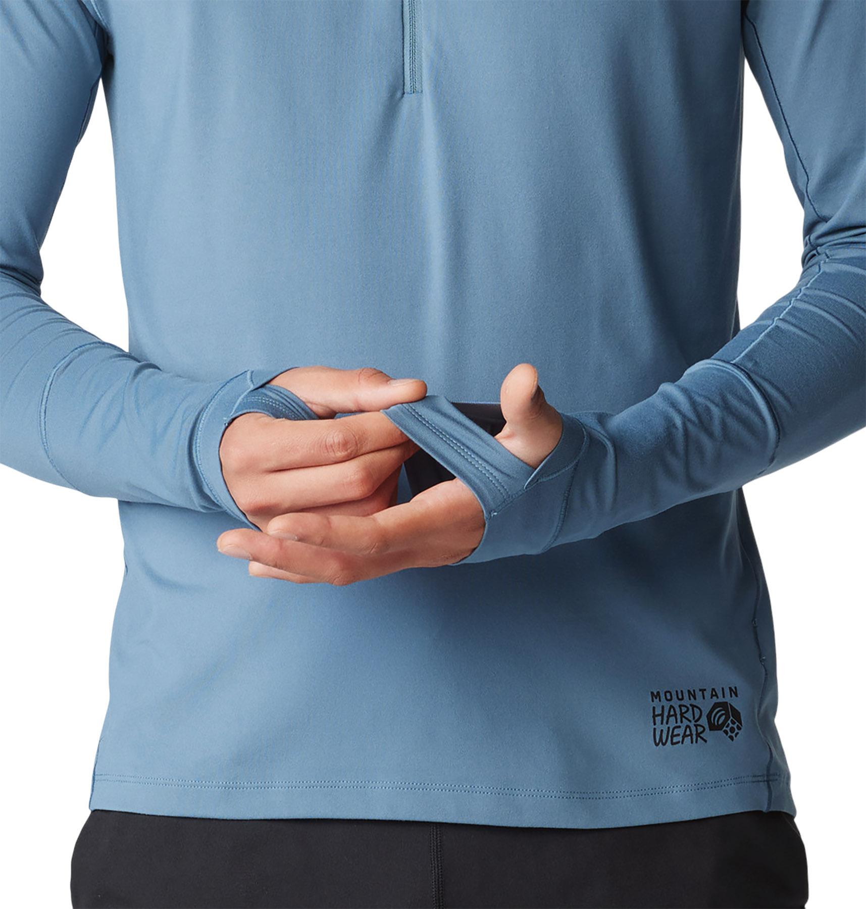 Product gallery image number 4 for product Couche de base à demi-glissière à manches longues Butter Up - Homme