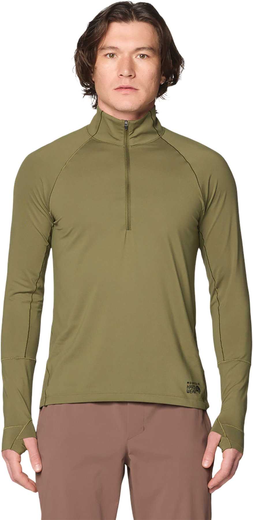 Product image for Butter Up Long Sleeve Half Zip Base Layer Top - Men's