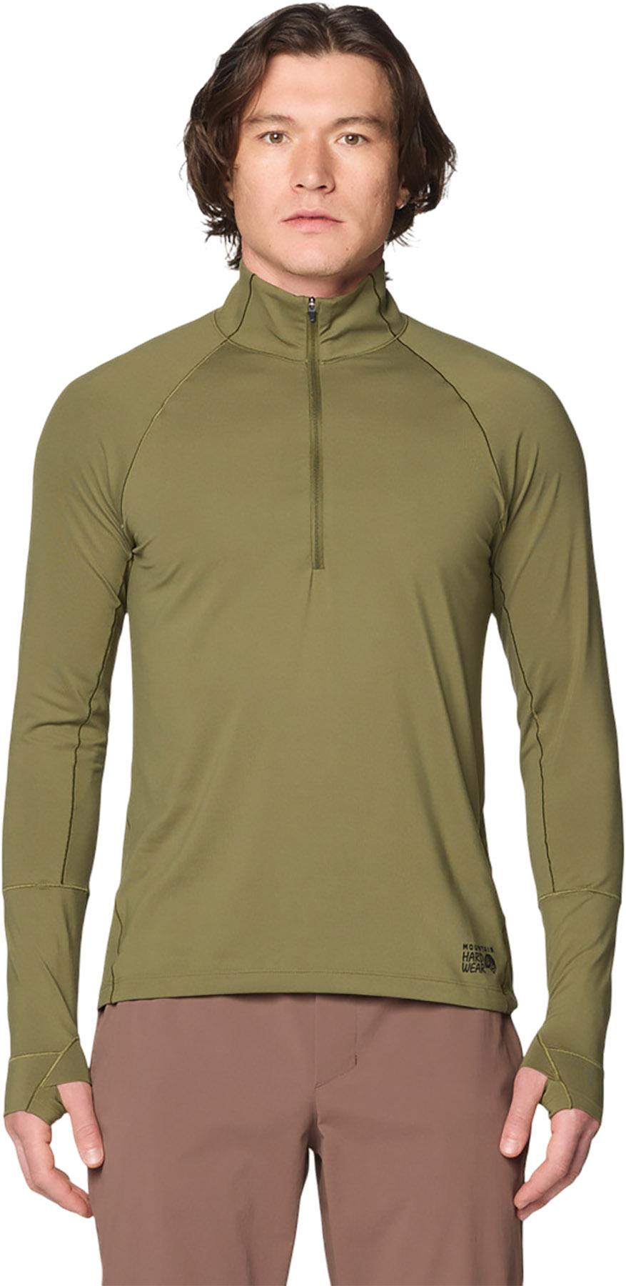 Product gallery image number 1 for product Butter Up Long Sleeve Half Zip Base Layer Top - Men's