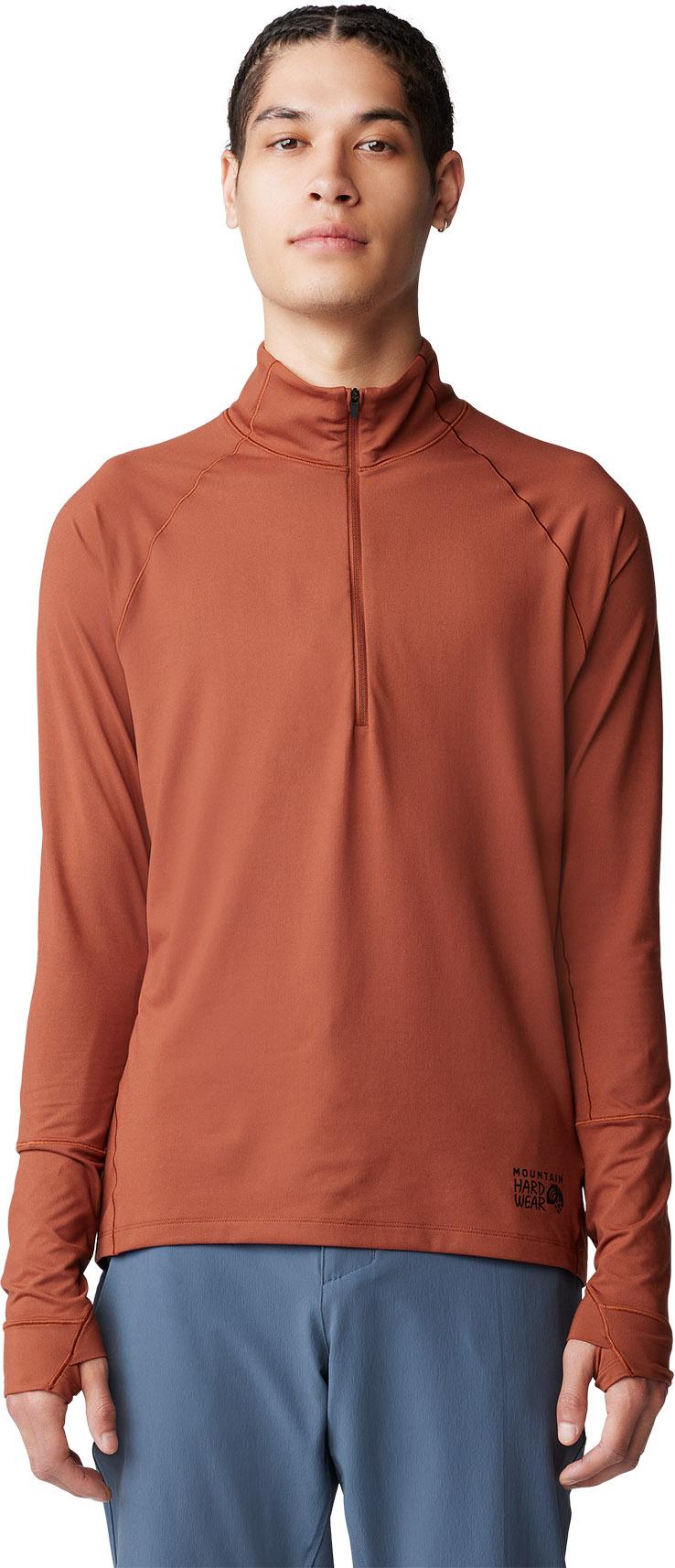 Product image for Butter Up Long Sleeve Half Zip Base Layer Top - Men's